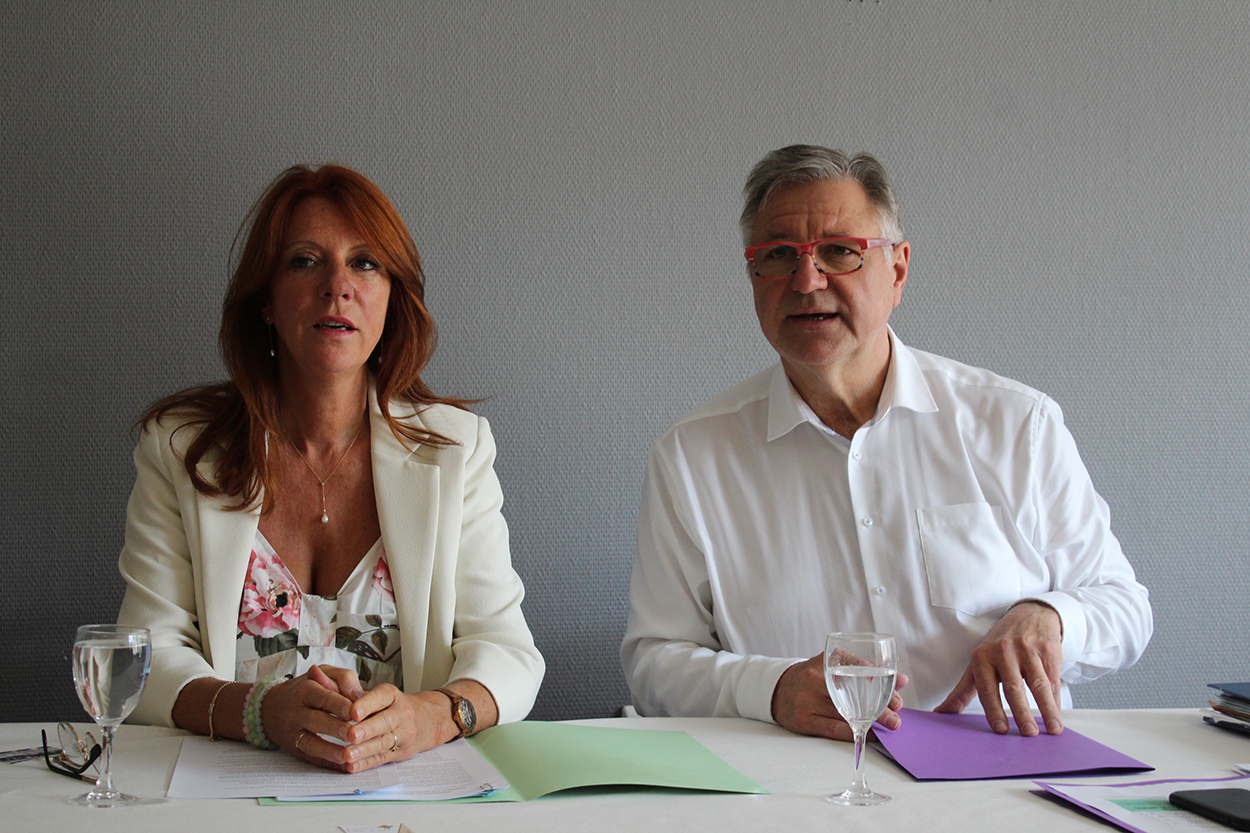 Patrick Soloch et Isabelle Choain : candidats NUPES